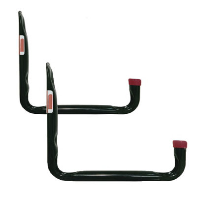 2 X Large Heavy Duty Storage Hooks Wall Mounted Ladder Bike Garage Utility Hook