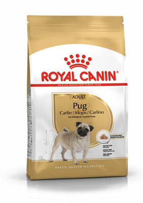 Royal Canin Dog Food Pug 25 Dry Mix 1.5Kg from B&Q
