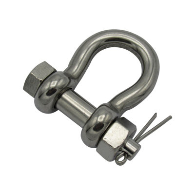 SecureFix Direct Stainless Steel Bow Shackle With Safety Pin 5 Ton 22mm (Marine Lifting Load Rated) from B&Q
