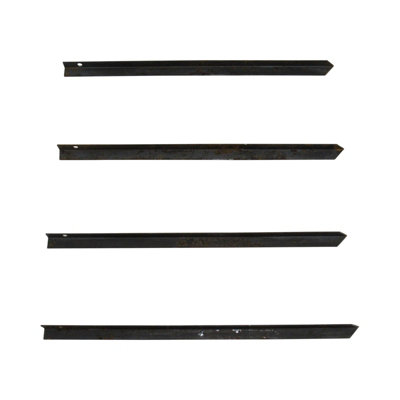 B&Q -  Angle Steel Stakes Ground Anchor 30" X4 (3mm Thick Caravan Tether Spike)