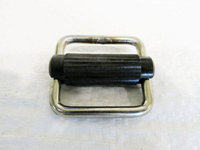 SecureFix Direct 30mm Webbing Strap Buckle With Knurled Bar Stainless Steel (Sliding Bar Marine) from B&Q