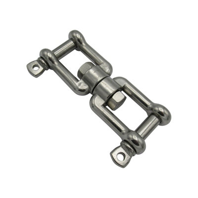SecureFix Direct Jaw  Jaw Swivel Stainless Steel 10mm (Marine Boat Sailing Pin 2590Kg) from B&Q