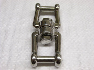 SecureFix Direct Jaw Jaw Swivel Stainless Steel With Flush Pins 19mm (Marine Boat Sailing Pin 10373Kg) from B&Q