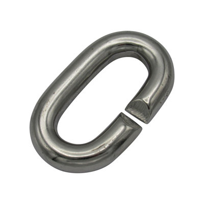 SecureFix Direct Stainless Steel 8mm C Ring (Marine Grade Chain Link Replacement ) from B&Q