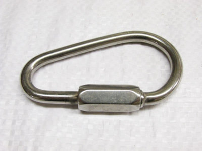 SecureFix Direct Pear Shaped Quick Link Stainless Steel 3.5mm (Chain Fastener) from B&Q