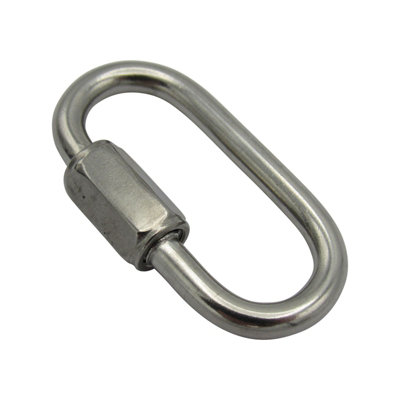 SecureFix Direct Stainless Steel Quick Link 10mm (Marine Repair Rope Connector) from B&Q