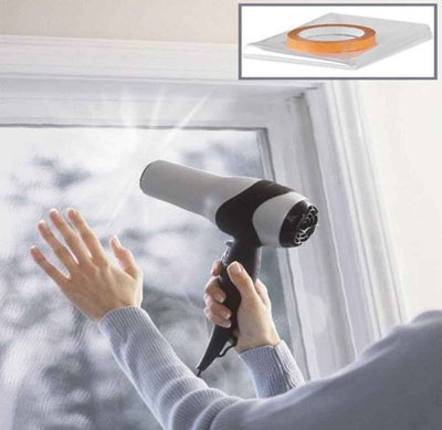 Stormguard Secondary Glazing Shrink Fit Double Glazing Film from B&Q