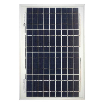 Lowenergie Poly Poly-Crystalline 10W Solar Panel-46133 