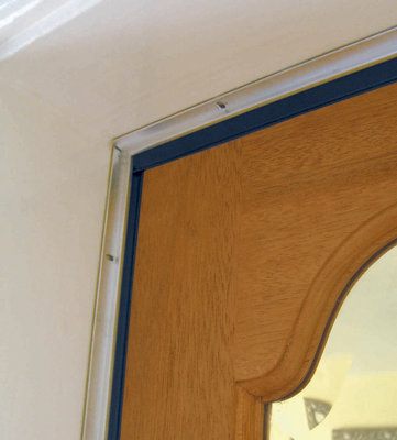 Stormguard Heavy Duty Metal Around Door Seal Ads4X10251X914 mm In Silver from B&Q