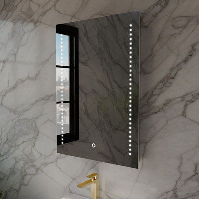 Harper & Harlow 500X700 Orion Led Illuminated Bathroom Mirror from B&Q