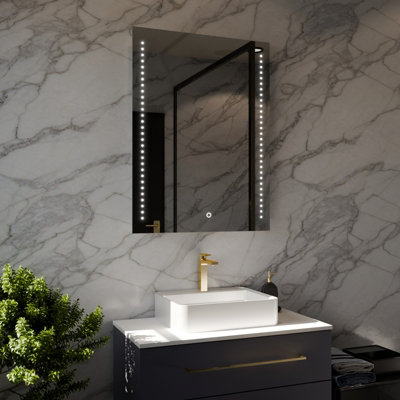 Harper & Harlow 600X800 Orion Led Illuminated Bathroom Mirror from B&Q