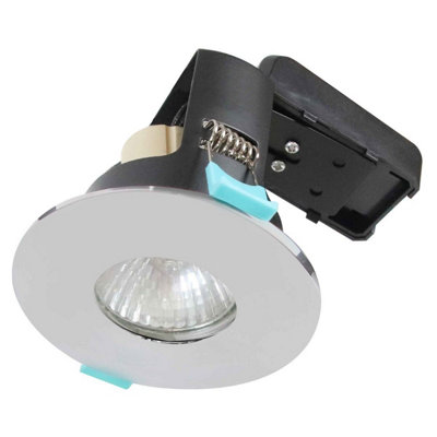 Bright Source Fixed Ip20 Gu10 DownlightChrome from B&Q