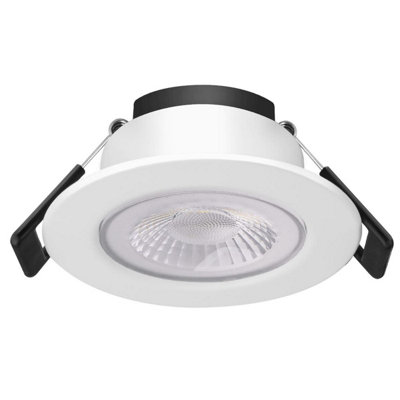 Bright Source 10W Led Downlight 4000K With White BezelCool White from B&Q
