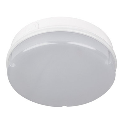 Bright Source 9W/14W/18W Round White Led BulkheadCct from B&Q