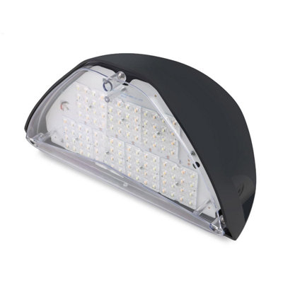 B&Q -  28W Ip65 Asymetric Outdoor Wall Pack 3Cct