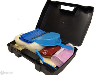 Serpro spill management 10 Litre Battery Acd Spill Kit In Hard Carry Case from B&Q