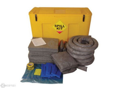 Serpro spill management 248 Litre General Purpose Spill Kit In Mobile Locker from B&Q