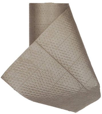 Serpro spill management 76Cm X 40M Medium Weight Universal Absorbent Roll from B&Q
