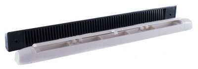 Cps2000 Slate Grey 7015 & White Trickle Vent from B&Q