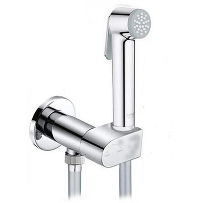 Grohe Tempesta-F Bidet Shower With Safety Isolation Valve. from B&Q
