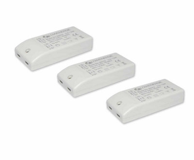 Lowenergie Led Transformer Power Supply / Driver For Led StripsPower 12WPack Of 3
