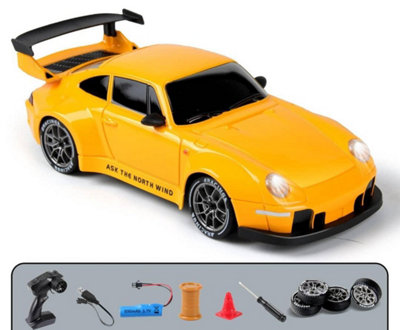 Dyzi Rc Drift Car 4Wd Remote Control Car With Led Lights And Dual Speed Mode
