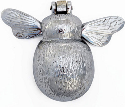 Castelion Chrome Country Bumble Bee Door Knocker from B&Q