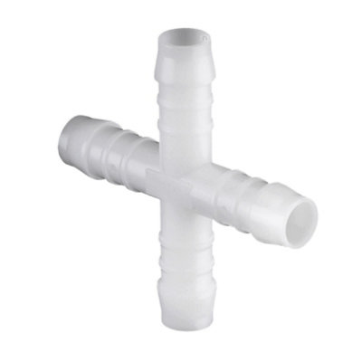 6mm Equal Cross Piece Connector Vacuum Hose X Joiner Push On Silicone Rubber from B&Q