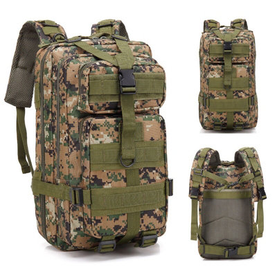Jungle Digital Tactical Military Backpack Army Rucksack Camping Hiking Trekking from B&Q