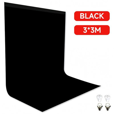 3X3M Muslin Photo Backdrop Screen Photography Cotton Background Studio from B&Q