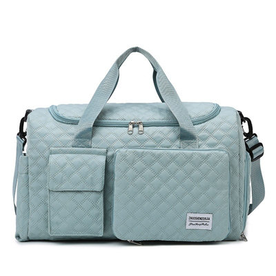 Green Womens Large Gym Duffel Bag Ladies Weekend Travel Holdall Sport Gym Bags Luggage from B&Q