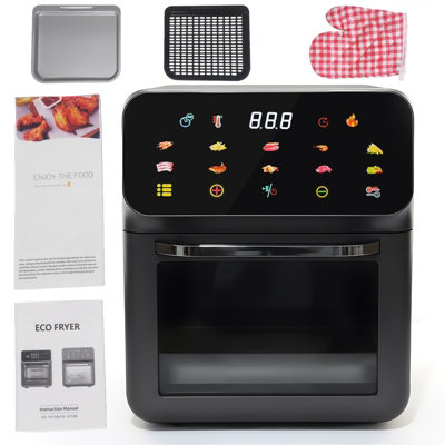 10L Air Fryer Kitchen Oven Oil Free Low Fat Healthy Frying Cooker 1400W Xmas from B&Q