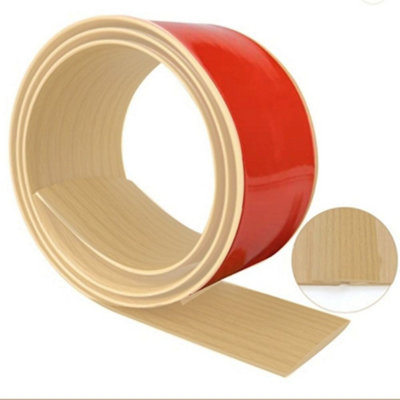  - 2M Self Adhesive Floor Transition Strip Pvc Door Threshold Cover Trim 50mm