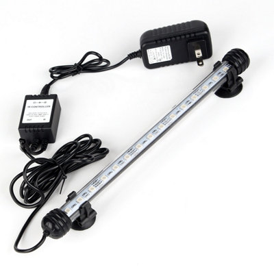 38Cm Aquarium Fish Tank 5050 Rgb Led Strip Lights Bar Lamp Submersible Lights Uk Plug from B&Q