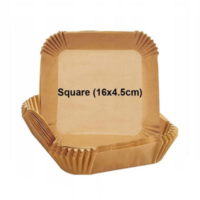  - 300Pcs Air Fryer Paper Liners Disposable Non Stick Baking Parchment For Ninja