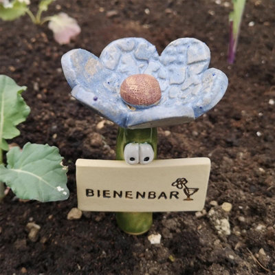 Bee & Butterfly Water Feeder Garden Insect Drinking Cup Resin Bath Station from B&Q