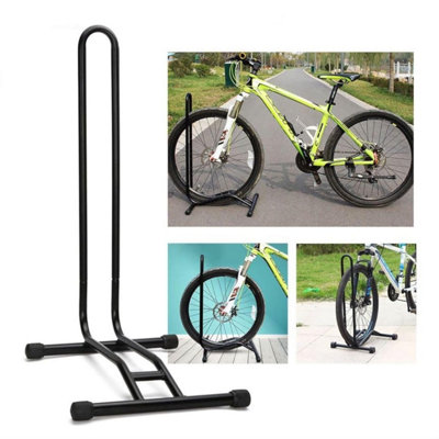 - Bike Floor L Parking Stand Mountain Bicycle Display Rack Storage Holder Uk Stock