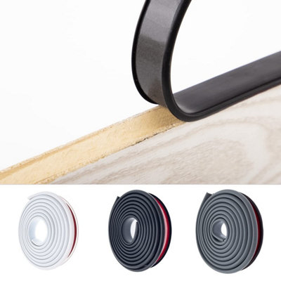  - 5M 12mm U-Shape Flexible Edge Banding Self Adhesive Furniture Edge Molding Trim Strip