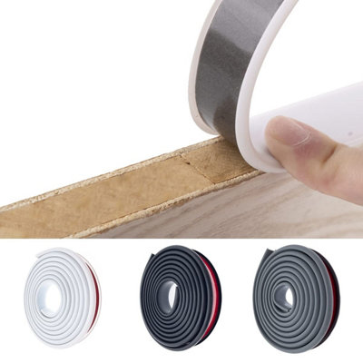  - 5M 18mm U-Shape Flexible Edge Banding Self Adhesive Furniture Edge Molding Trim Strip