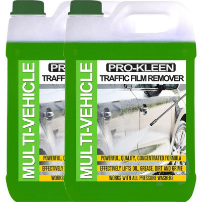 Pro-Kleen 10L Of Traffic Film Remover Cleaner/tfrEffectively Removes DirtGrimeGrease And Oil from B&Q