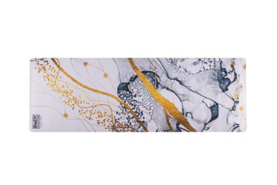 Tpe Yoga Mat- Marble Body Sculpture Large Suede Tpe Yoga/exercise Mat. from B&Q