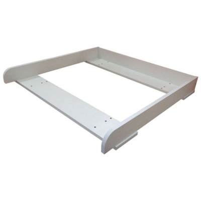 Kidsaw Unisex White Changing Board Attachment For Ikea Malm Chest Of Drawers - Image 4