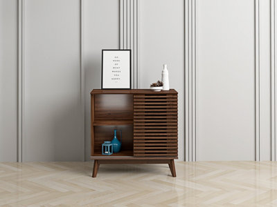 Rackhams Lv41 Display Cabinet, Columbian Walnut - One Size - One Size - Image 5