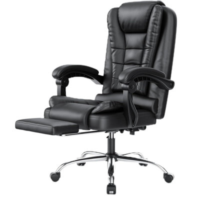 Onemill Executive Office Chair With Footrest,computer Chair With Tilt Function For Home Office Working from B&Q