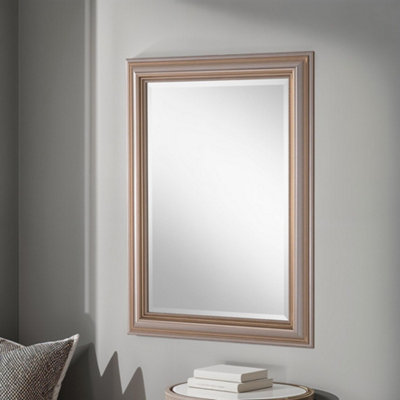 Yearn Classic Champagne Beaded Mirror 94X69Cm from B&Q