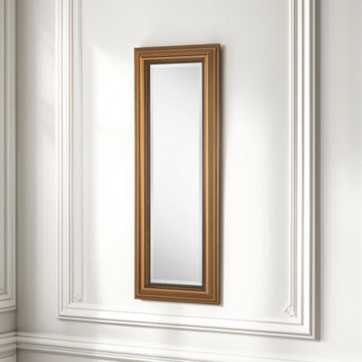 Yearn Classic Gold Beaded Mirror 132X48Cm from B&Q