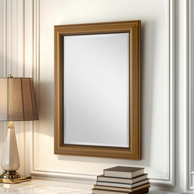 Yearn Classic Gold Beaded Mirror 119X94Cm from B&Q