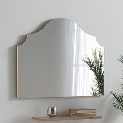 Yearn Precious Overmantle Mirror Gold from B&Q