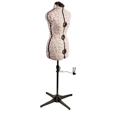Sewing Online Florentine 8-Part Adjustable Dressmakers DummySmall 10-16 from B&Q