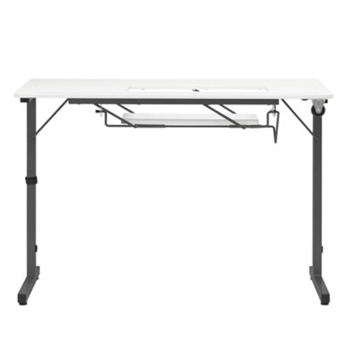 Rollaway 13399 And Foldable Craft And Sewing Table Black/White Sewing Online - Image 3